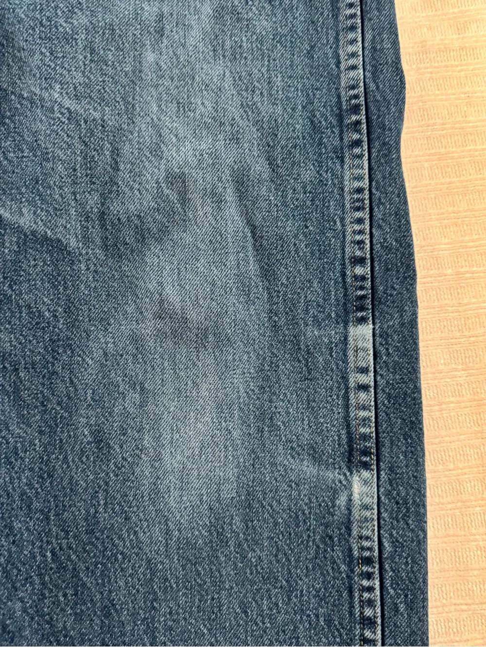 Wrangler Men's Blue Straight-Leg Jeans